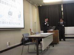 下野さんの出前授業の様子